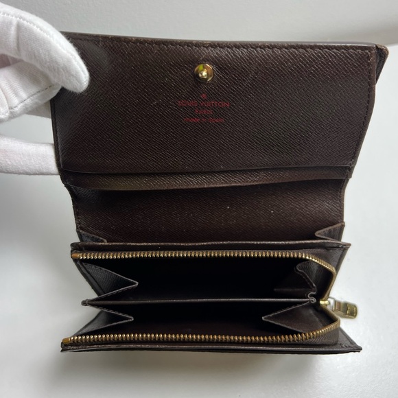 Louis Vuitton Damier Ebene Porte Monnaie Billets Tresor Wallet - Picture 8 of 13